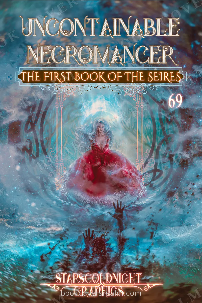 Uncontainable Necromancer premade book cover