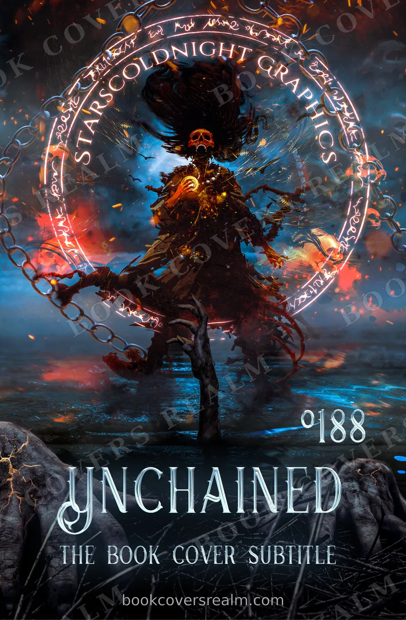 Unchained premade book cover